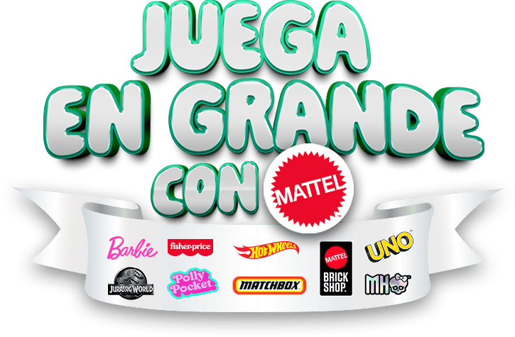 Juega en Grande con Mattel
